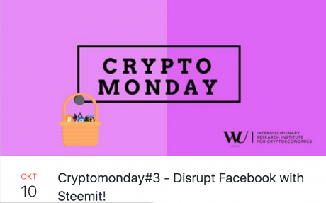 Crypto Monday WU VIENNA 2018 #kriskind #kindkris #cryptocurrency #steemit #blockchain 