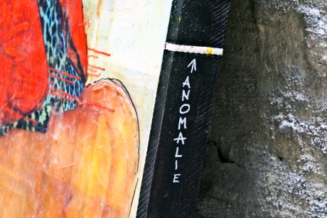 madwoman, Kris Kind, 2016, 170 x 110 cm, unique painting, collage, oilpainting, #kriskind #madonna #oilpainting #collage #portrait #artwork #kindkris #madwoman #assemblage #unique #framed #exhibition #artinthebackyard 